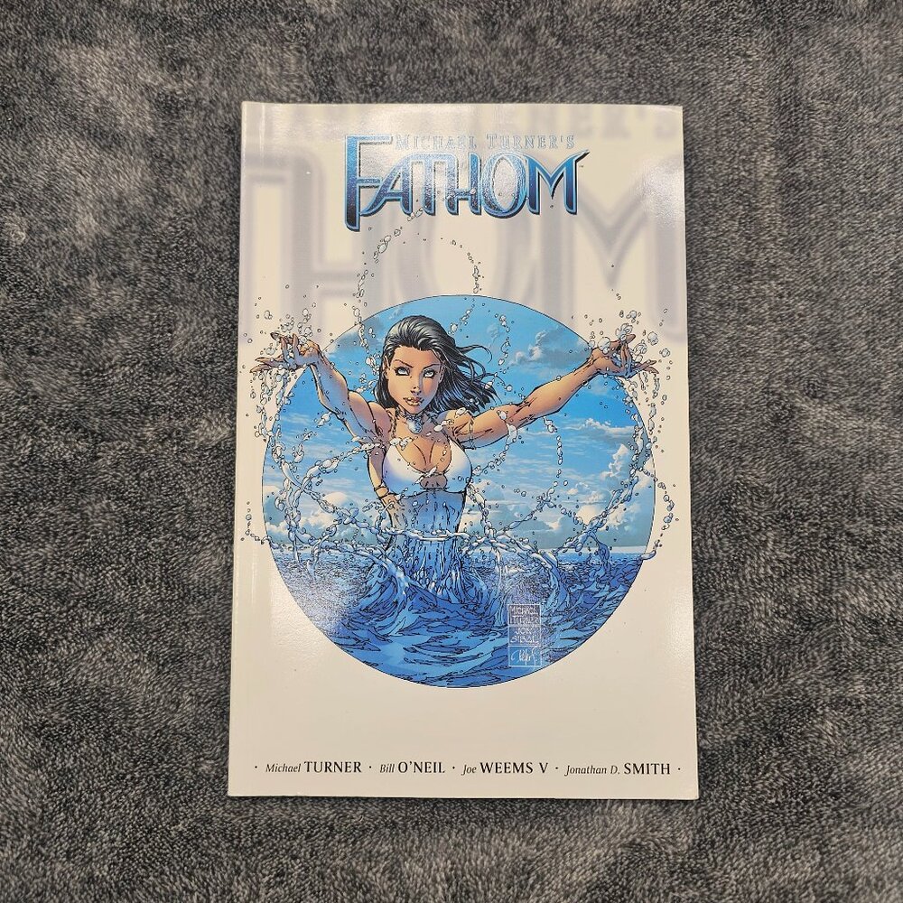 Michael Turner's FATHOM 1st Printing Vol 1 Graphic Novel 2001 Printed in Canada
